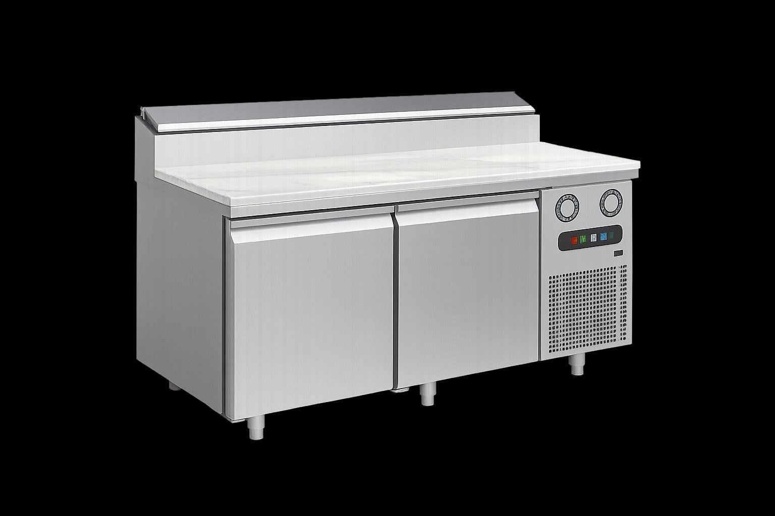 Frenox 164x83x128 cm.460 lt. 46x66 Tepsi Kapasiteli Pizza Hazırlık Dolabı BMP-164-R290
