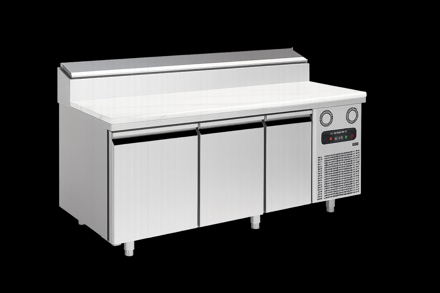Frenox  223x83x128 cm.720 lt. 46x66 Tepsi Kapasiteli Pizza Hazırlık Dolabı PMP-223-R290