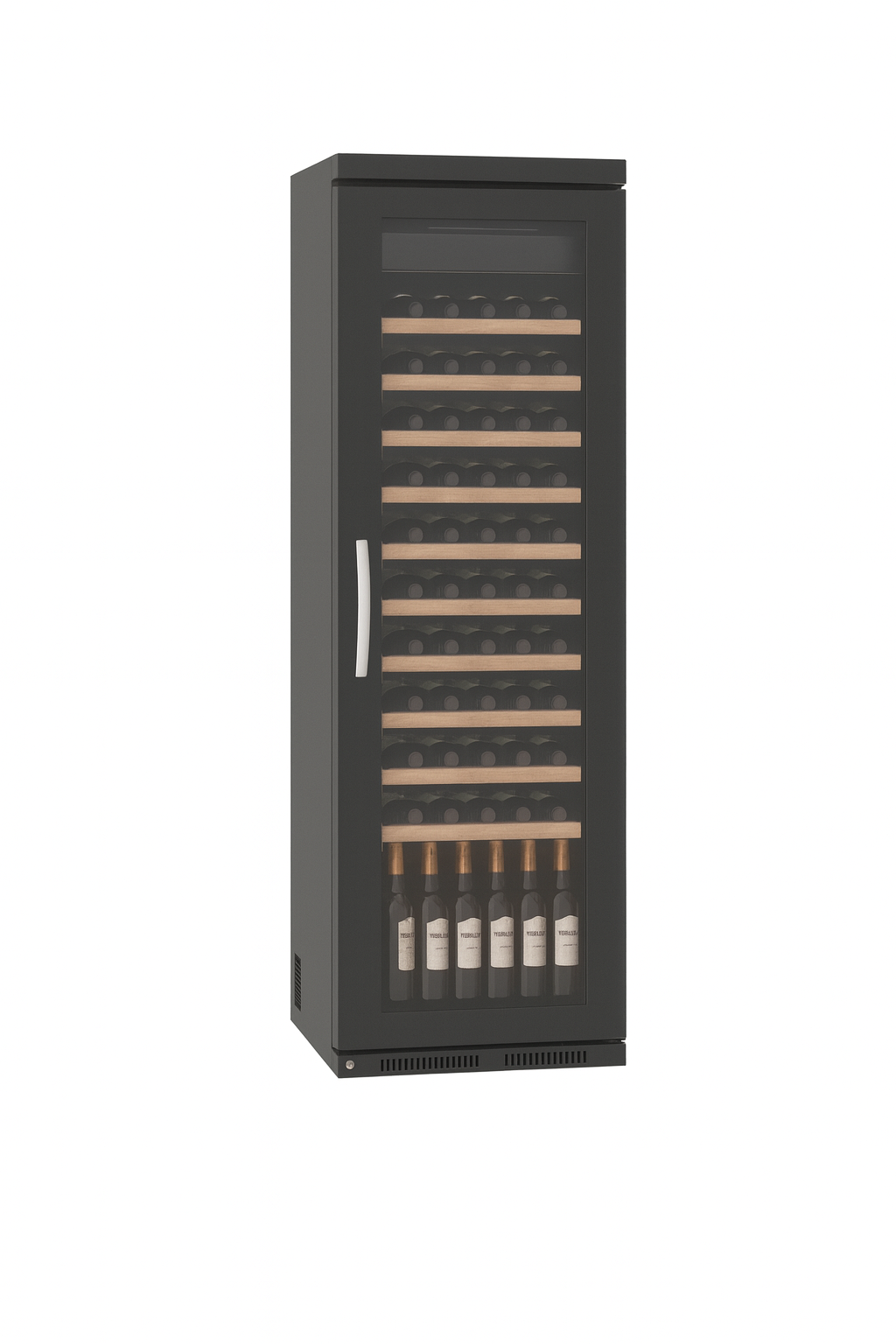 Frenox 60x66x182 cm. 78 Şişe Kapasiteli Dik Tip Şarap Buzdolabı WN4-SYS-R290 