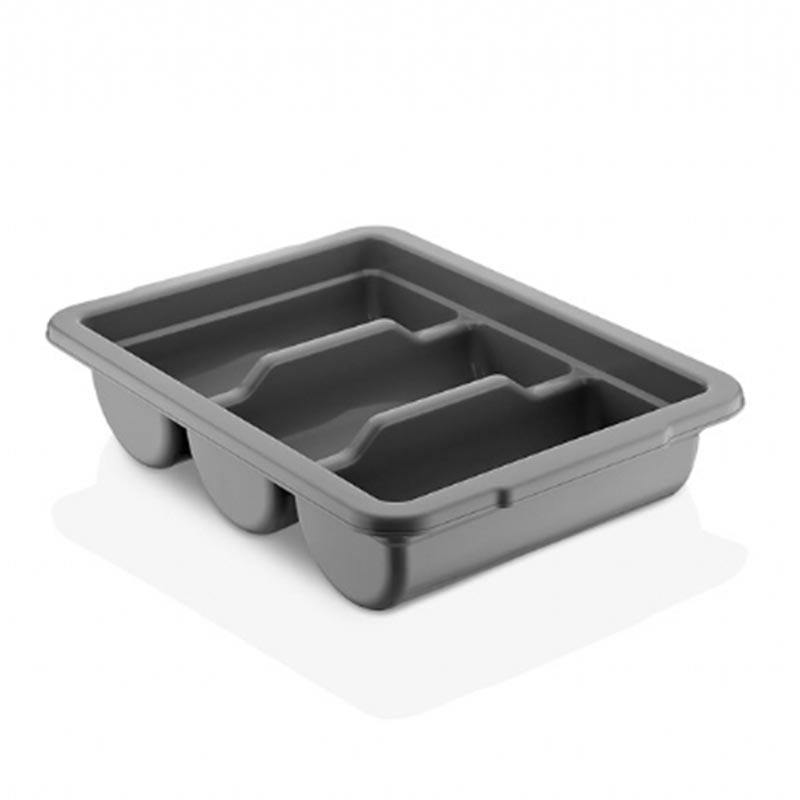 GastroPlast GK-03 3 Bölmeli Kaşıklık, Siyah