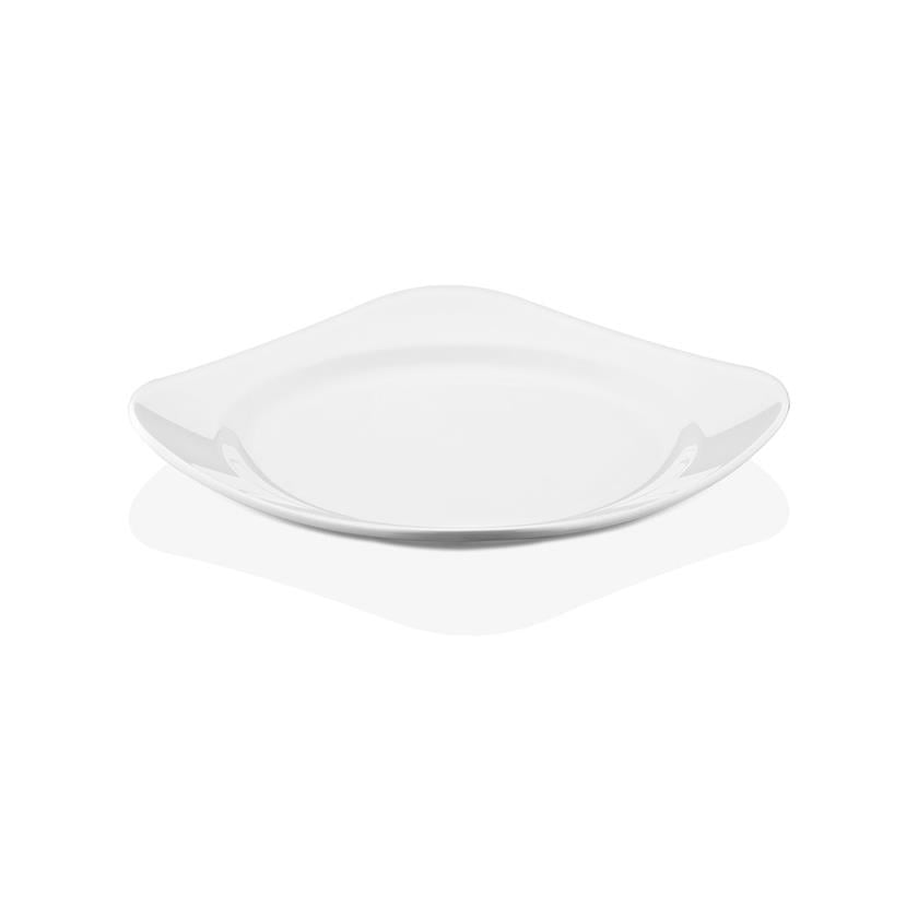 GastroPlast GP-SD18 Polikarbon Kare Düz Tabak, 18 cm