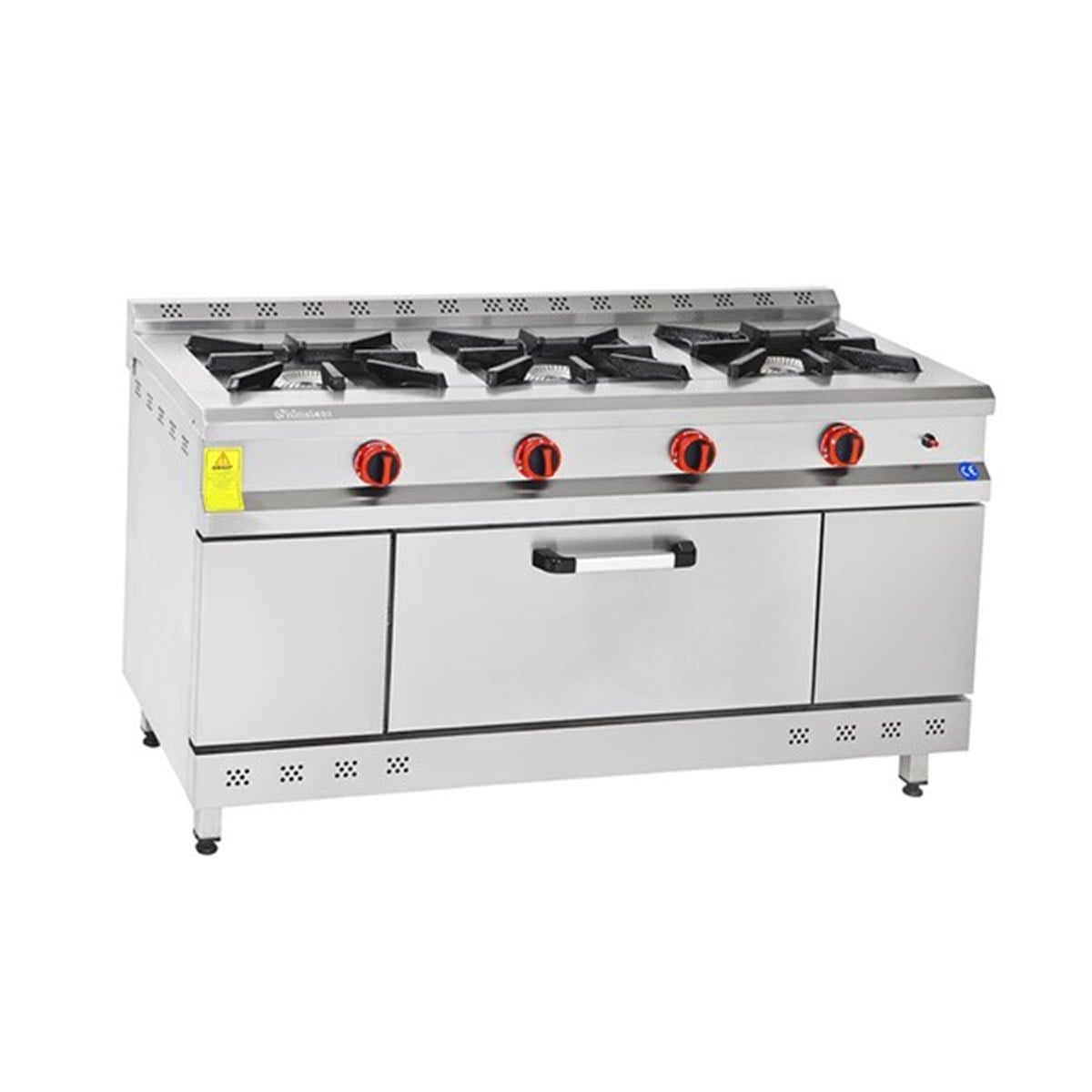 Himaksan 3 Lü Kuzine 3 Ocak 1 Fırın 150*60*85 Gazlı Ce Belgeli