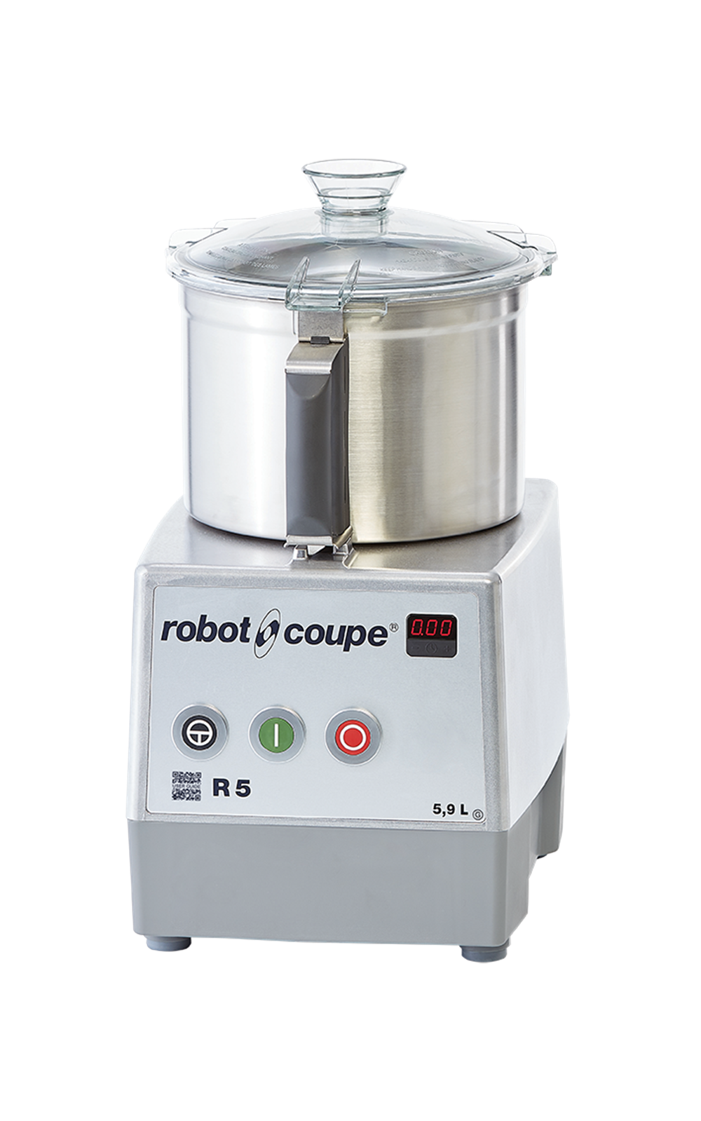 Robot Coupe R 5 Plus Set Üstü Sebze Parçalama Makinesi, 5.5 L, 230 V