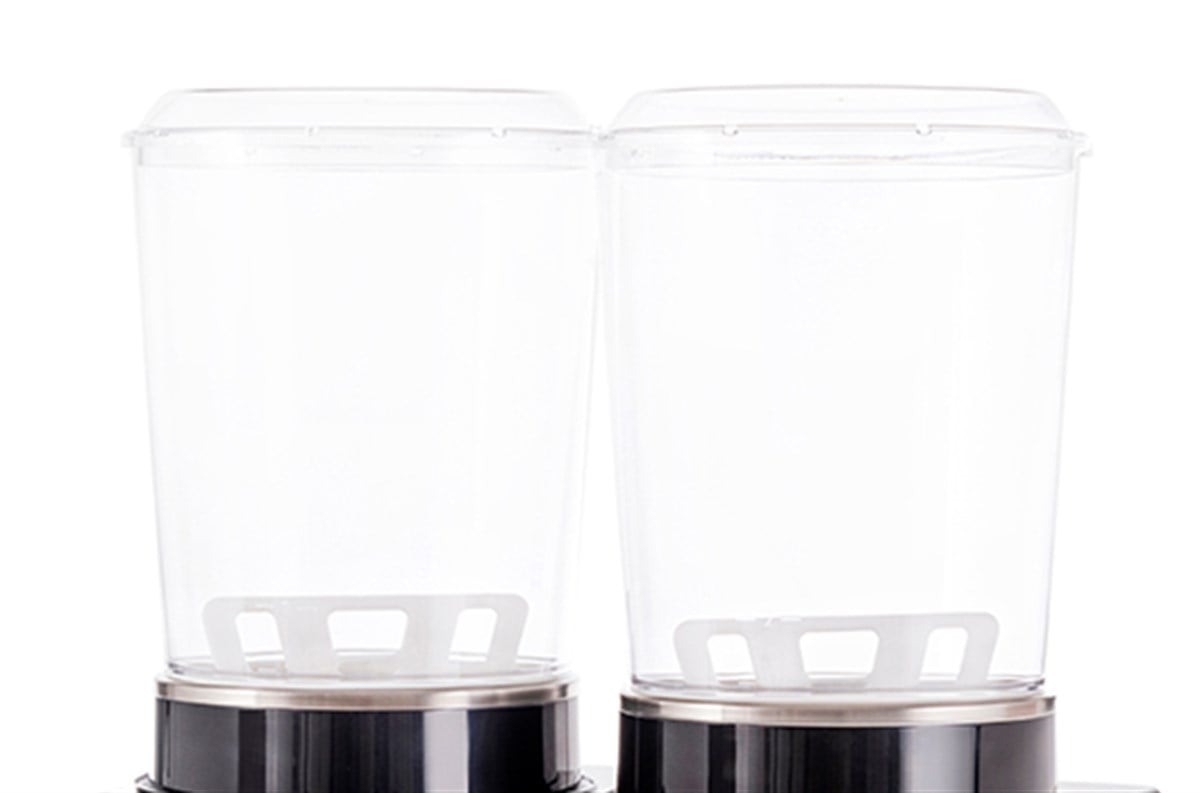 Samixir M10 Twin Panoramik Soğuk İçecek Dispenseri, 10+10 L, Siyah