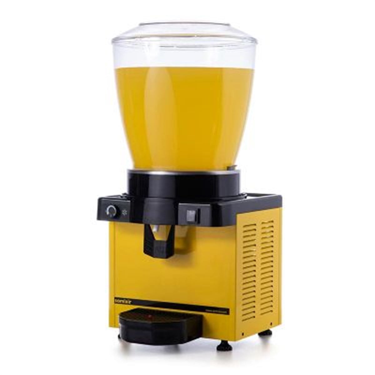 Samixir M22 Panoramik Soğuk İçecek Dispenseri, 22 L, Analog, Sarı