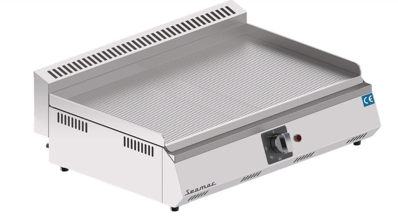 Seamac Elektrikli Playt Izgara 100 cm, Oluklu Yüzey
