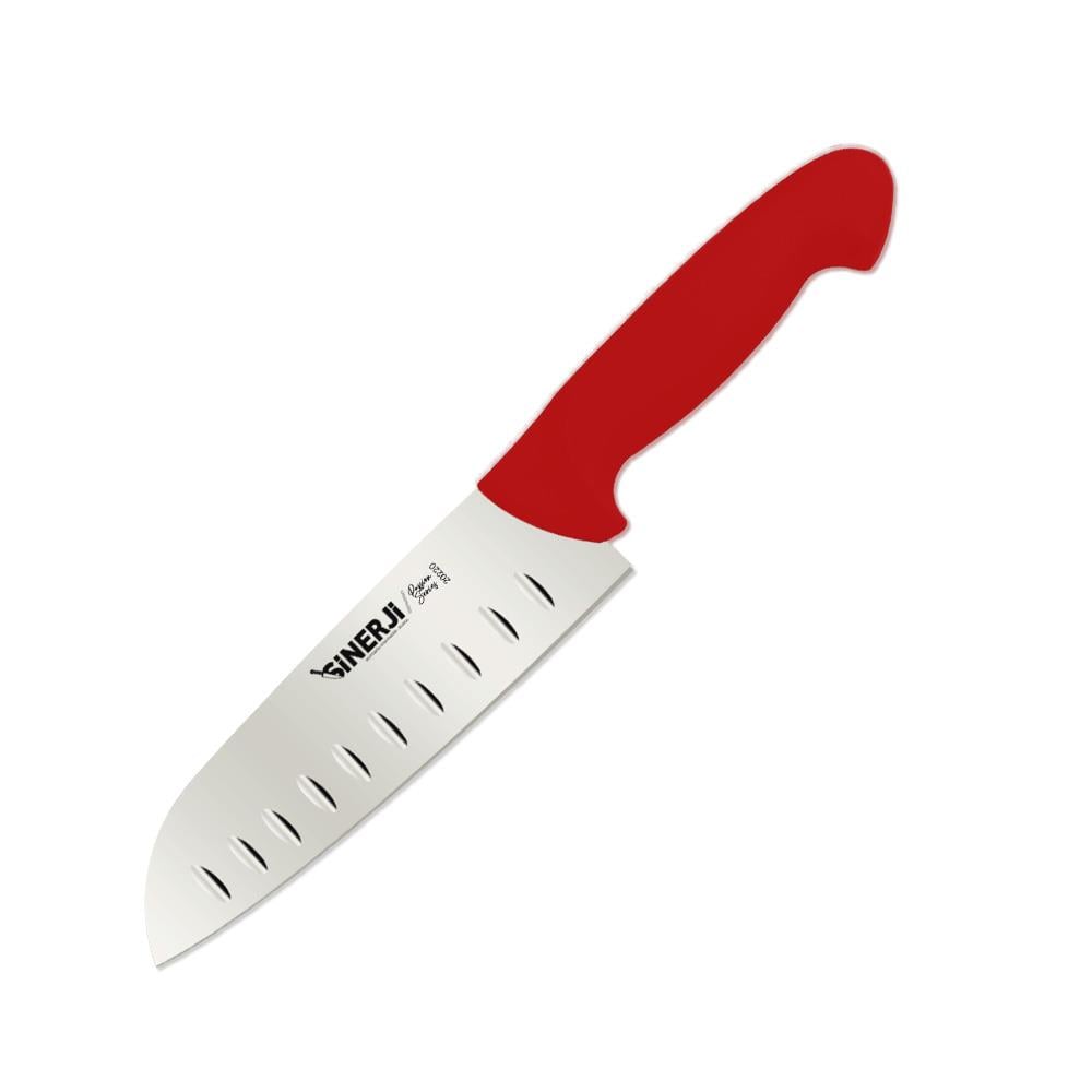 Sinerji Passion Santoku Oluklu Şef Bıçağı, 18 cm