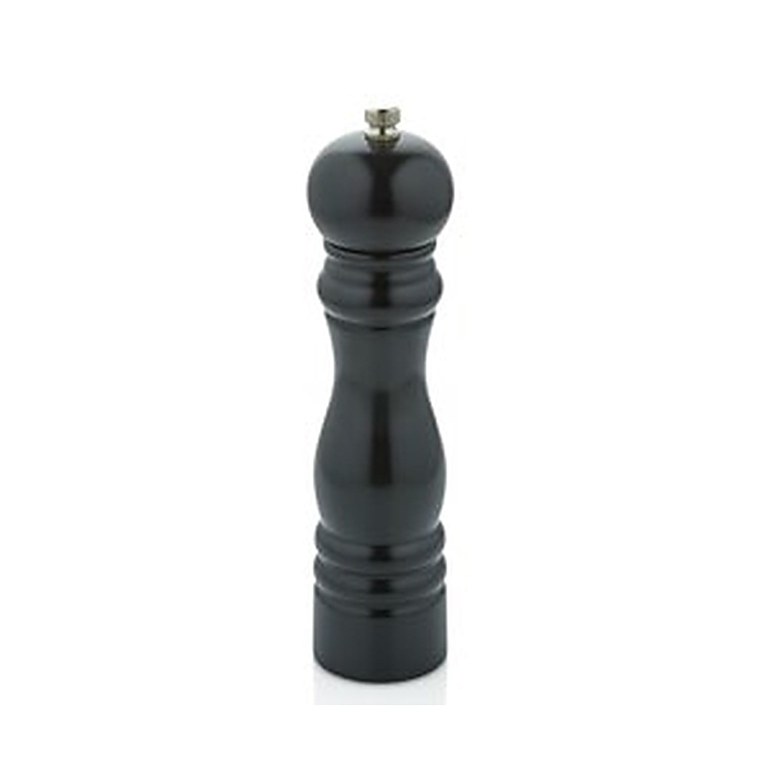 Varan Mutfak Değirmenler Siyah Renkli Ahşap Tuz Değirmeni (14 Cm) VRAT-9012