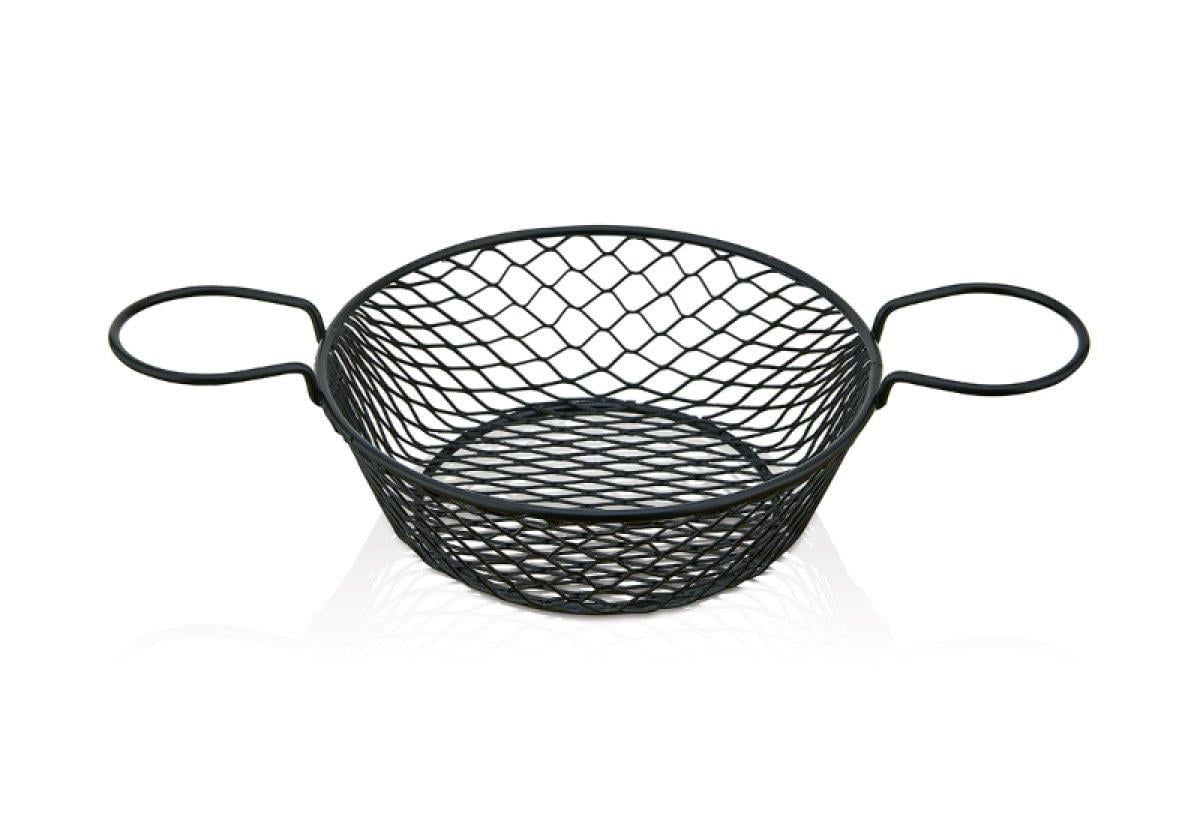 Varan Mutfak Oval Sosluklu Sunum Sepeti 41x21x6 cm