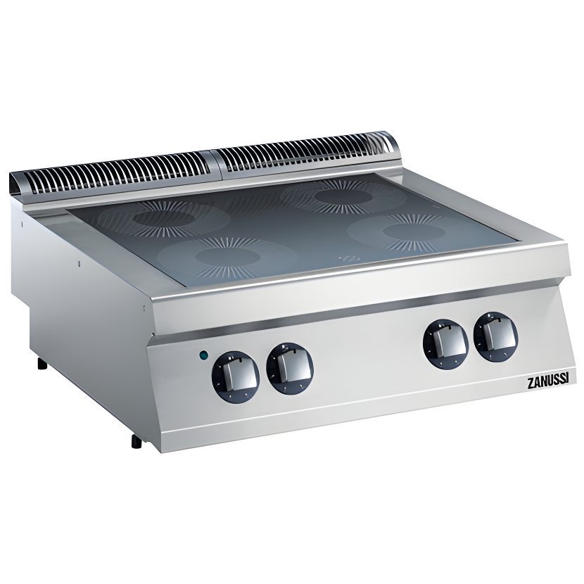 Zanussi 4'lü Elektrikli Set Üstü Kızılötesi Ocak, 4.4 kW, 400x700x250 mm, 372025