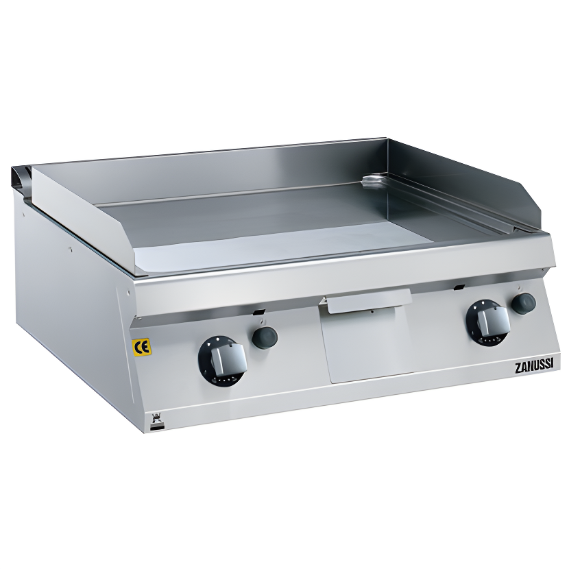 Zanussi 80 cm Gazlı Düz Krom Pleyt Izgara, 800x700x250, 372038