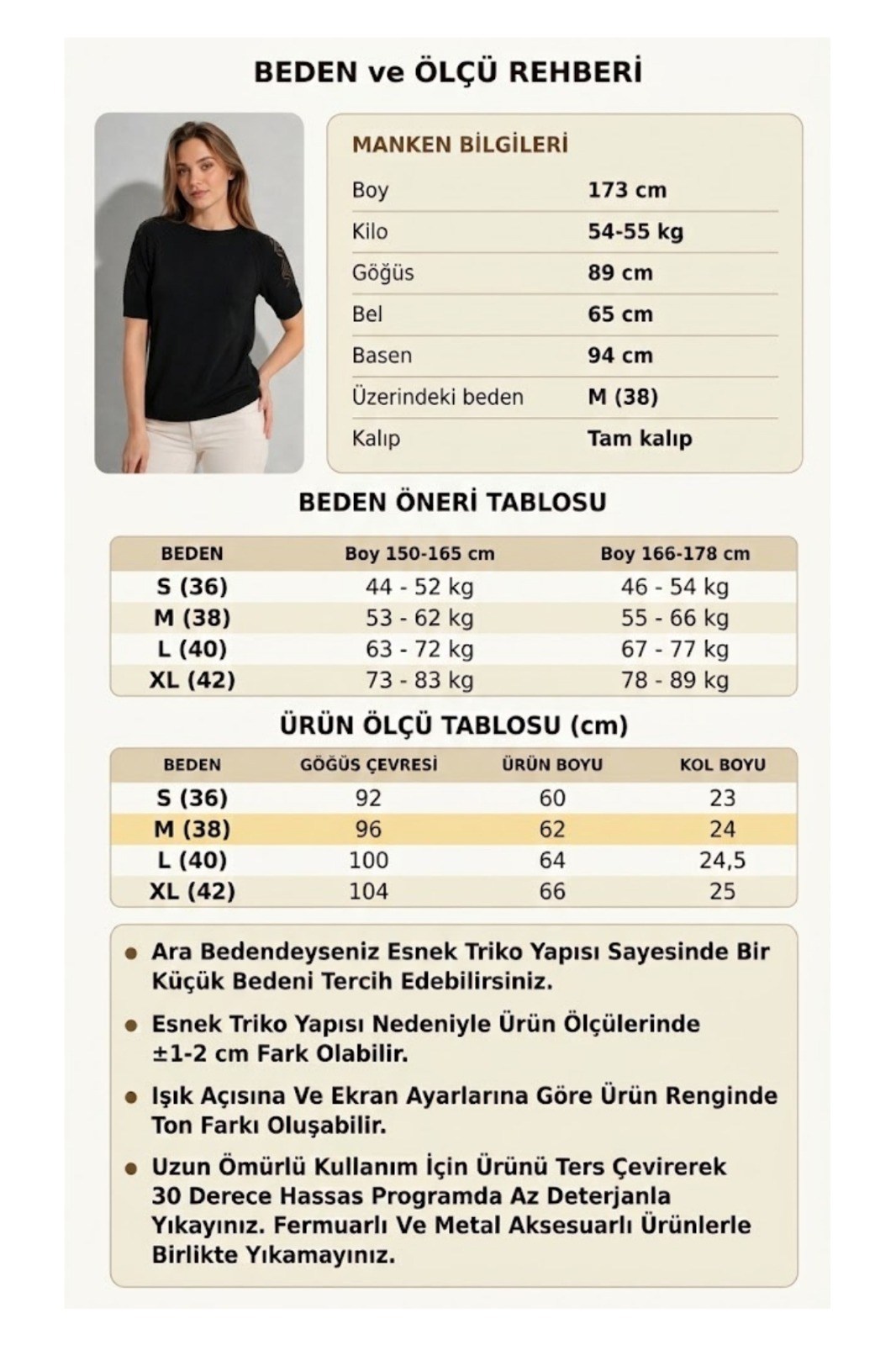 Kadın Bisiklet Yaka Kısa Kollu Ajur Detaylı Triko Bluz 1550 Siyah