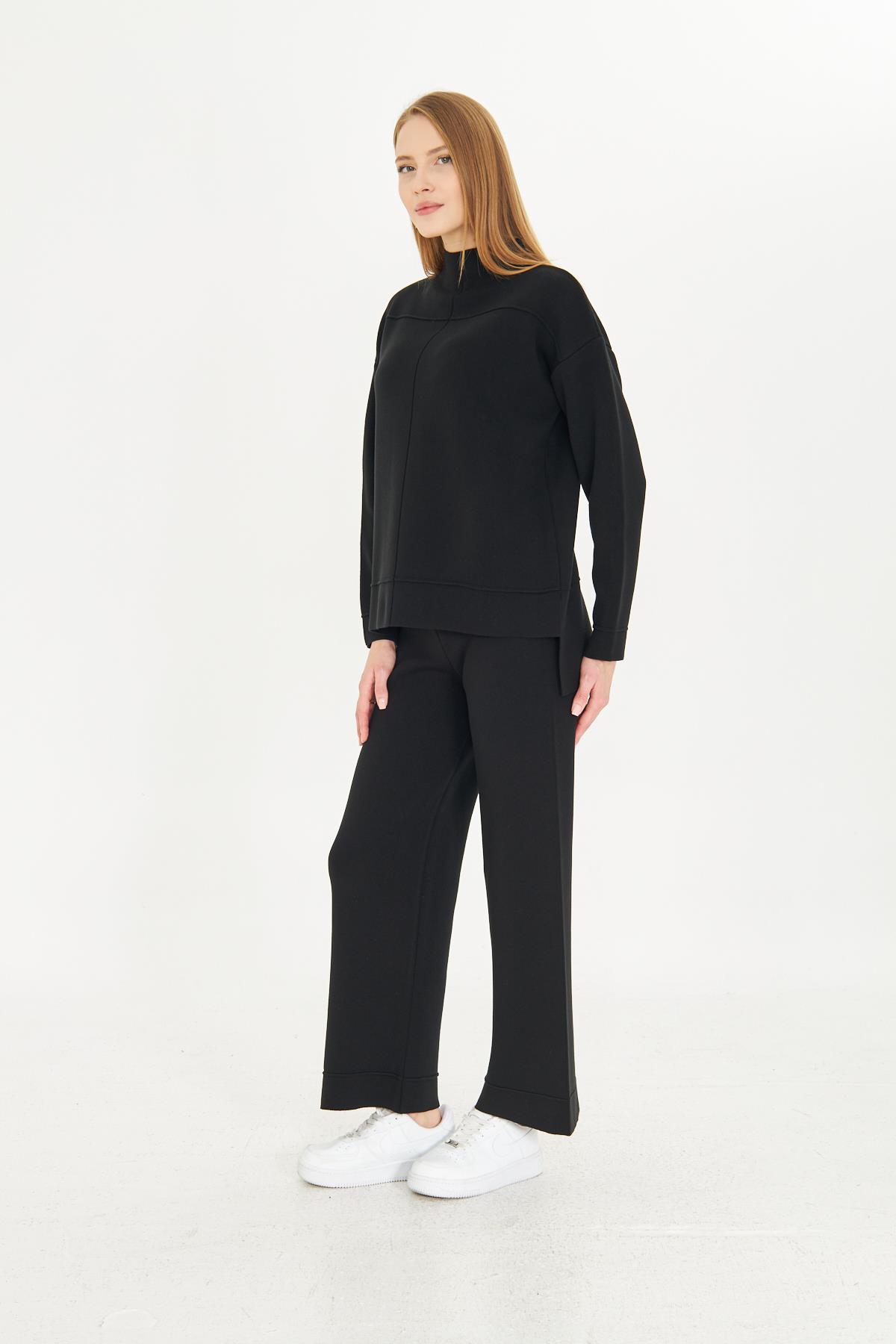 Kadın  Düz Oversize Alt Üst Takım 1308