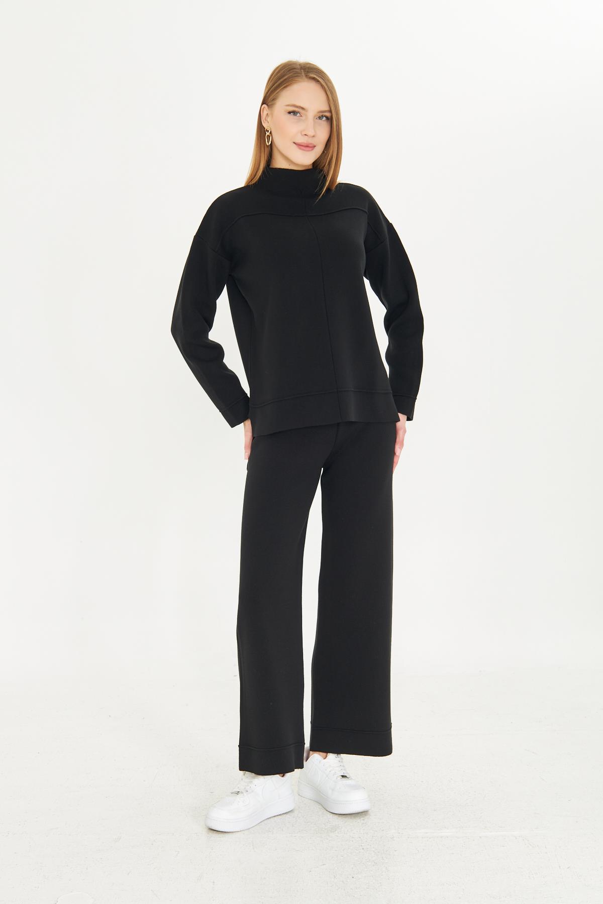 Kadın  Düz Oversize Alt Üst Takım 1308
