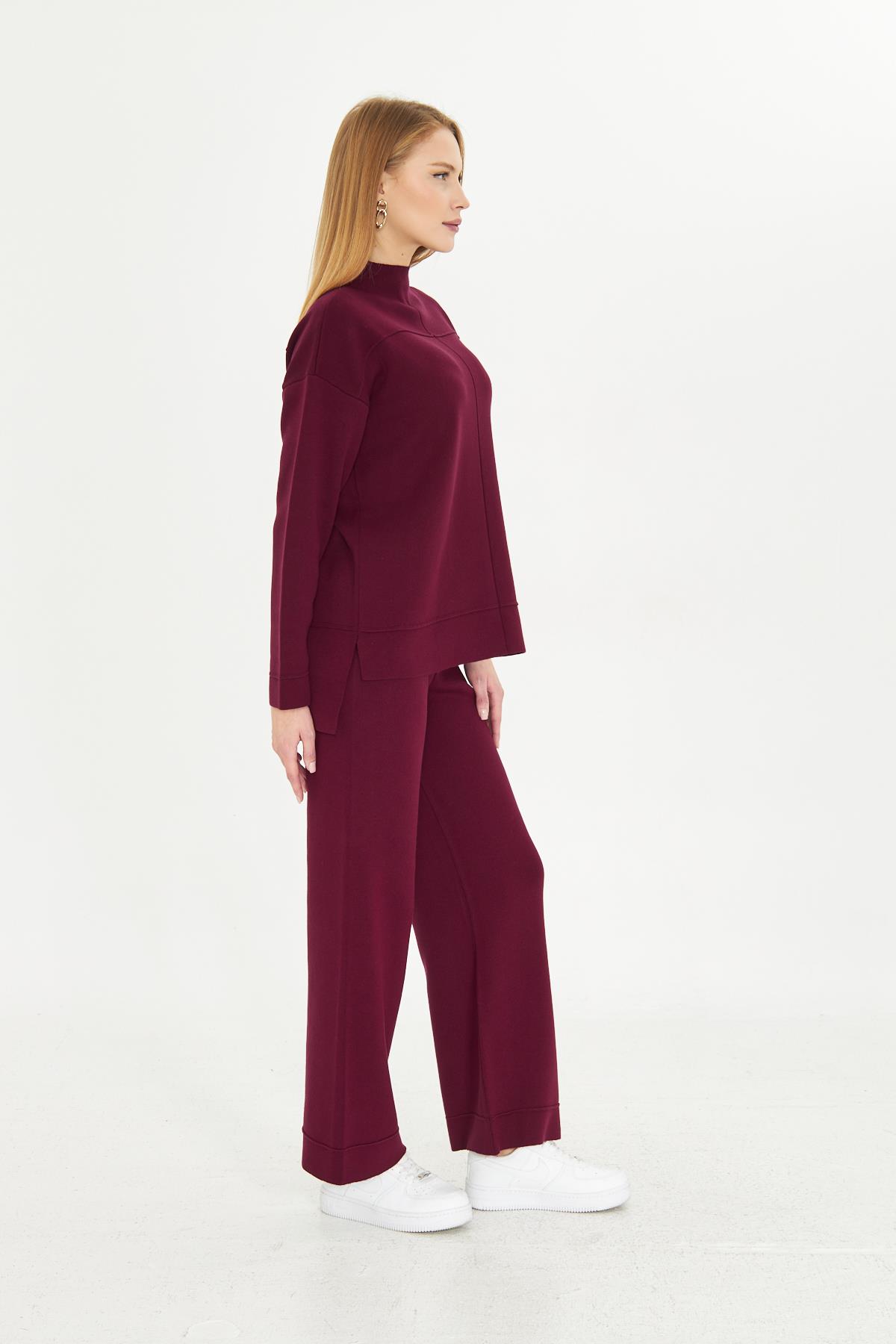 Kadın  Düz Oversize Alt Üst Takım 1308
