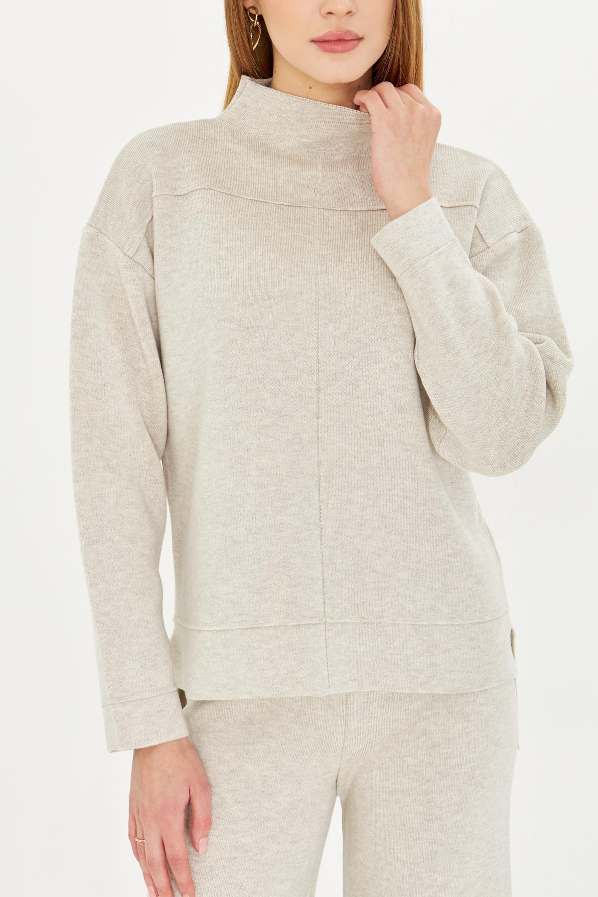 Kadın  Düz Oversize Alt Üst Takım 1308