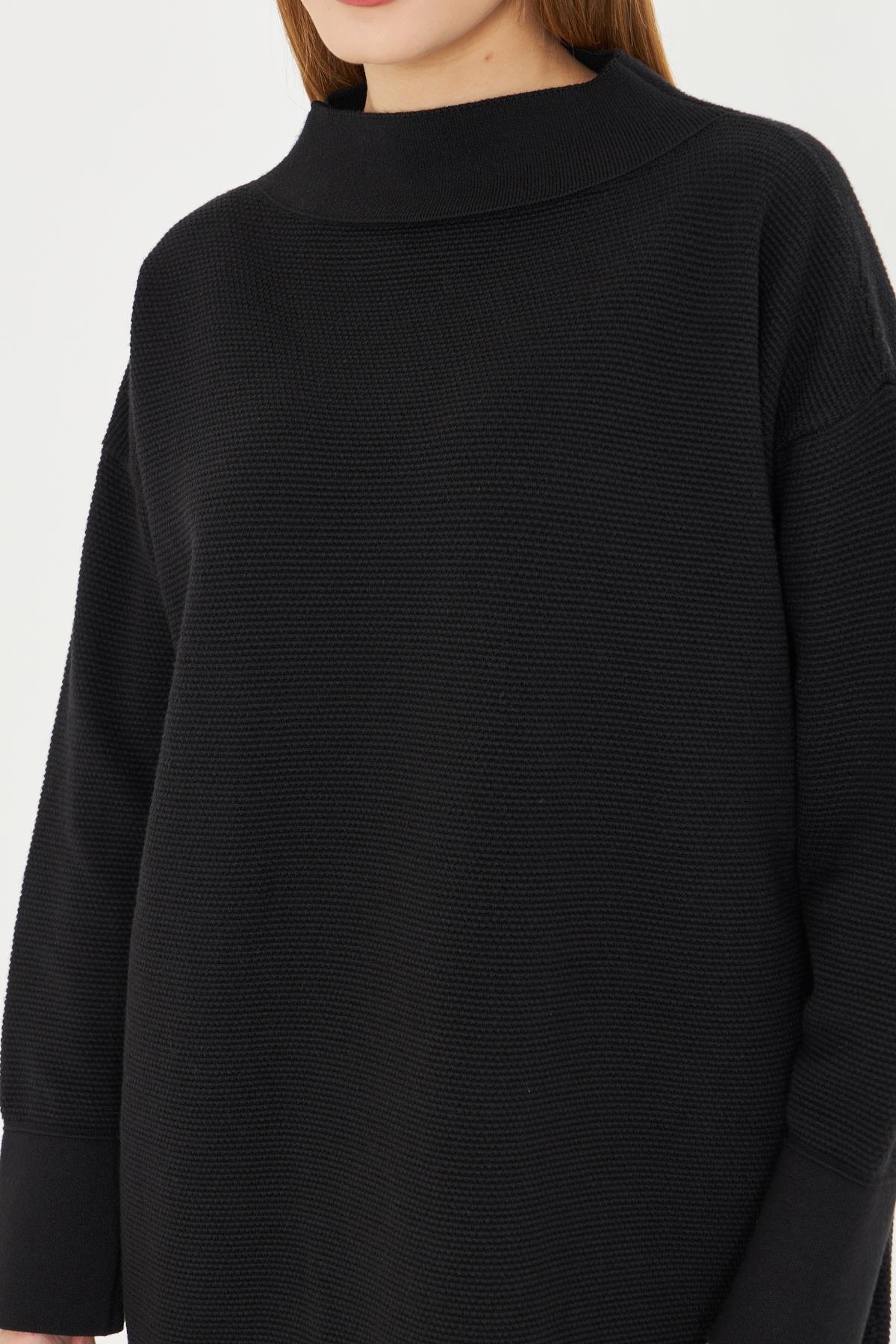 Kadın Oversıze Triko Tunik 1201