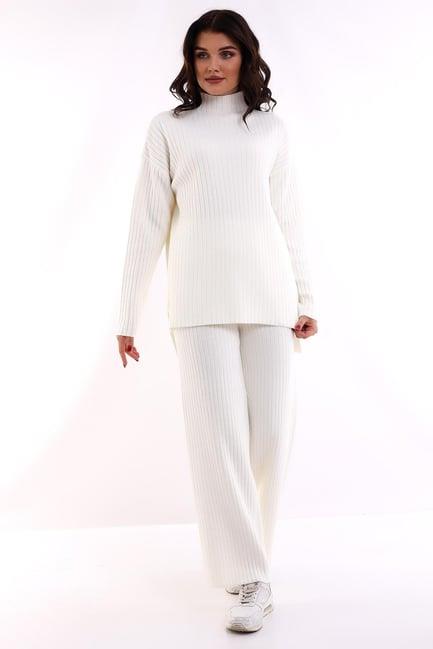 Oversize Fitilli Alt Üst Triko Takım 6308