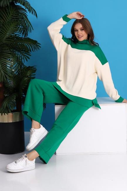 Oversize Triko Alt Üst Eşofman Takımı 1309