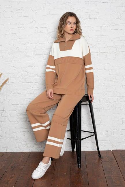 Oversize Triko Alt Üst Eşofman Takımı 1230