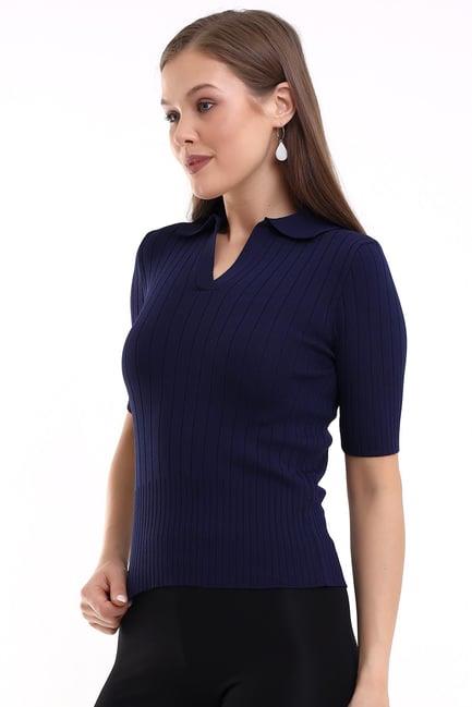 Polo Yaka Triko Bluzb 6335