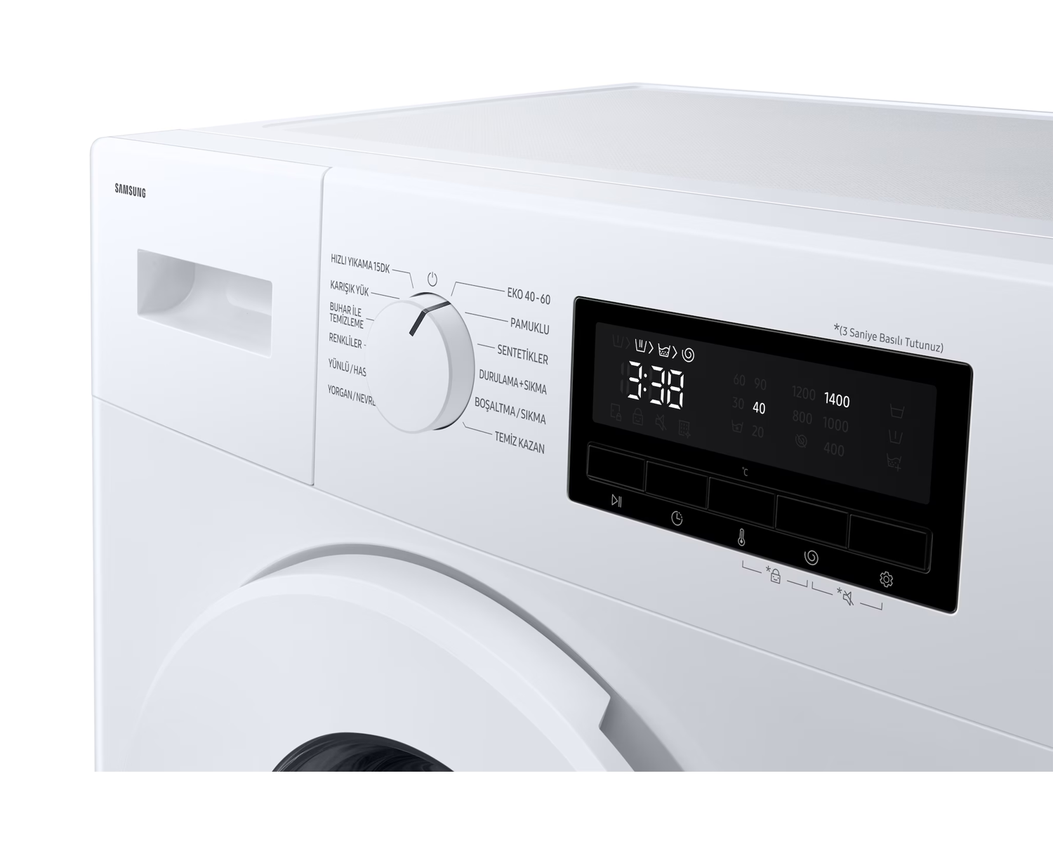  Samsung WW80FG3M05TWAH Çamaşır Makinesi