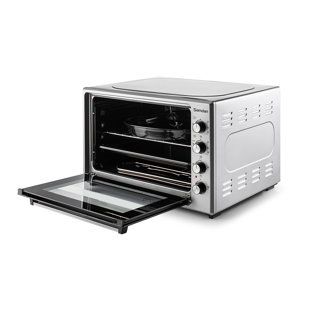 70 Lt. Çift Camlı Fanlı Ve Lambalı Mini/Midi Fırın