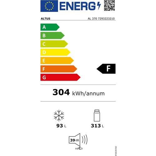Altus AL 370 F Enerji Sınıfı No-Frost İki Kapılı Buzdolabı