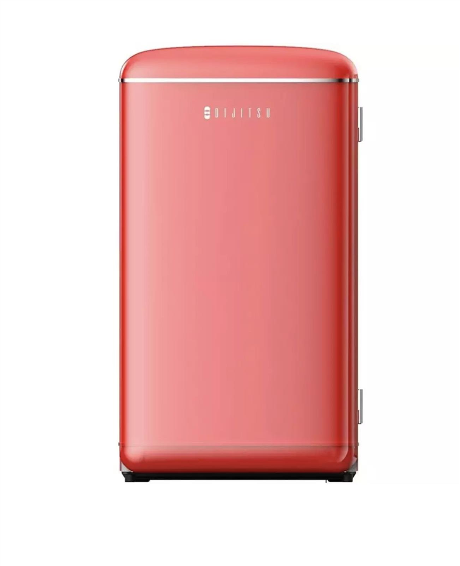 Dijitsu DB120RRE Retro 93 Litre Tek Kapılı Mini Buzdolabı - Kırmızı