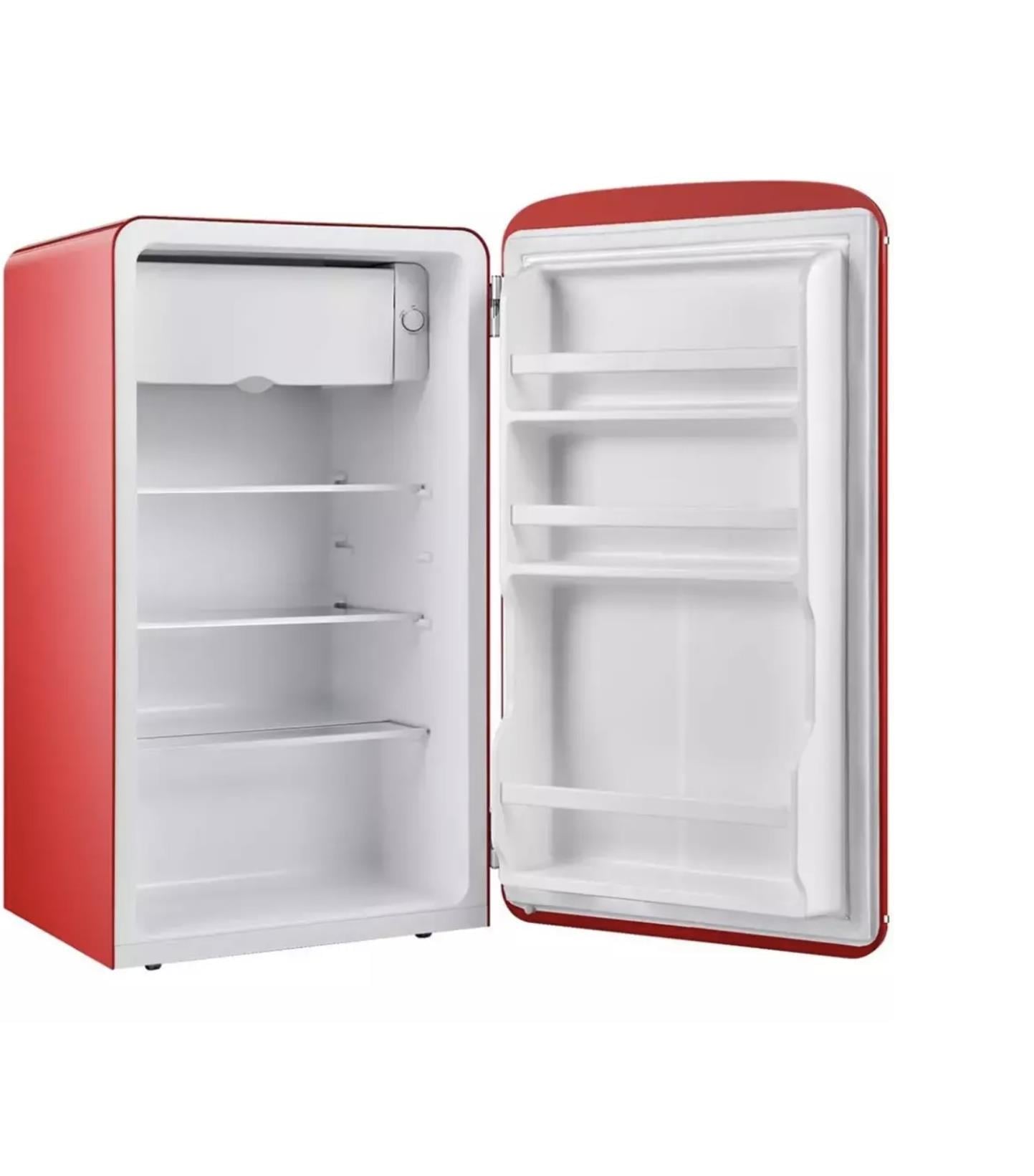 Dijitsu DB120RRE Retro 93 Litre Tek Kapılı Mini Buzdolabı - Kırmızı