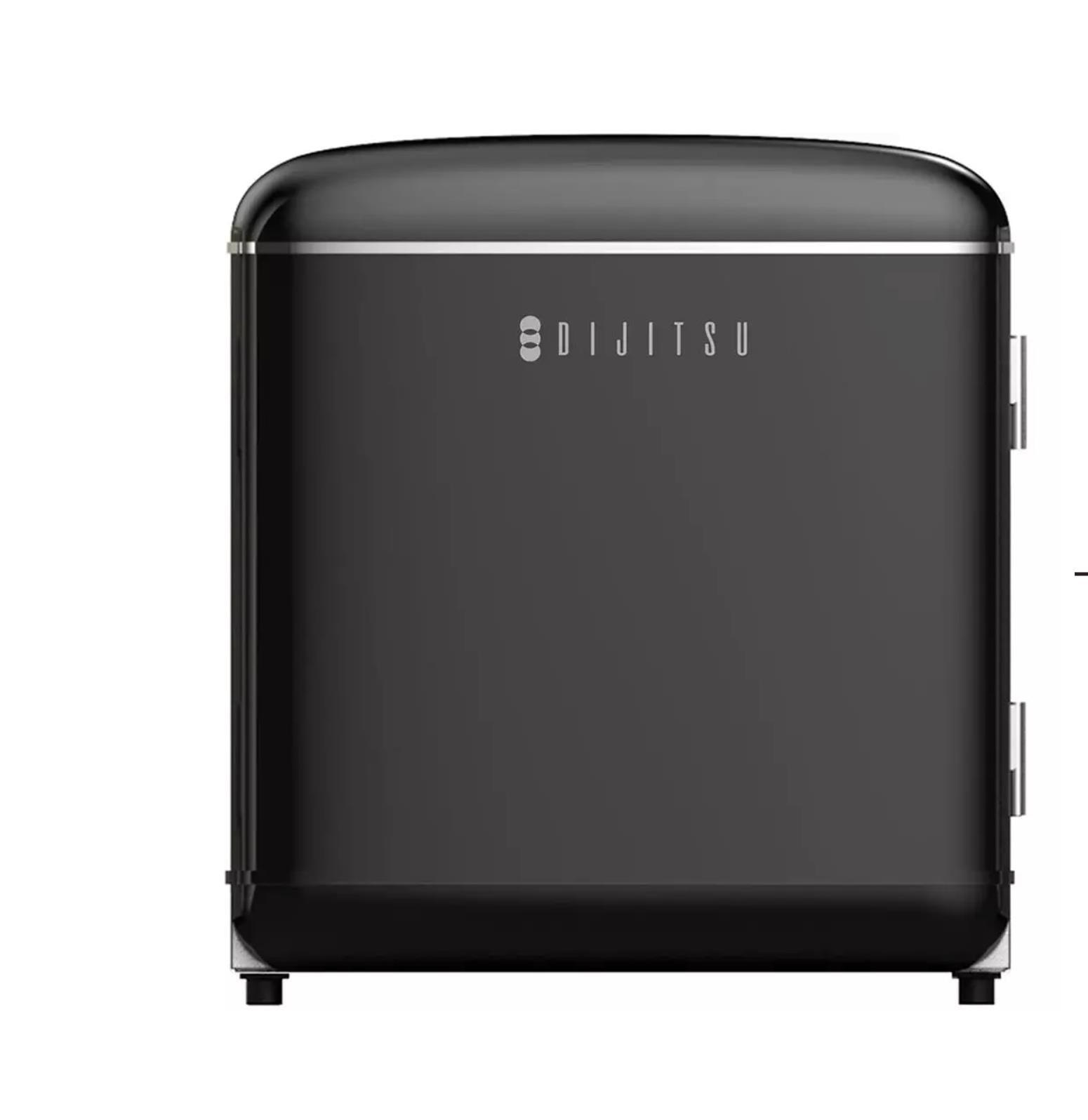 Dijitsu DB80RBL Retro 47 Litre Tek Kapılı Mini Buzdolabı - Siyah