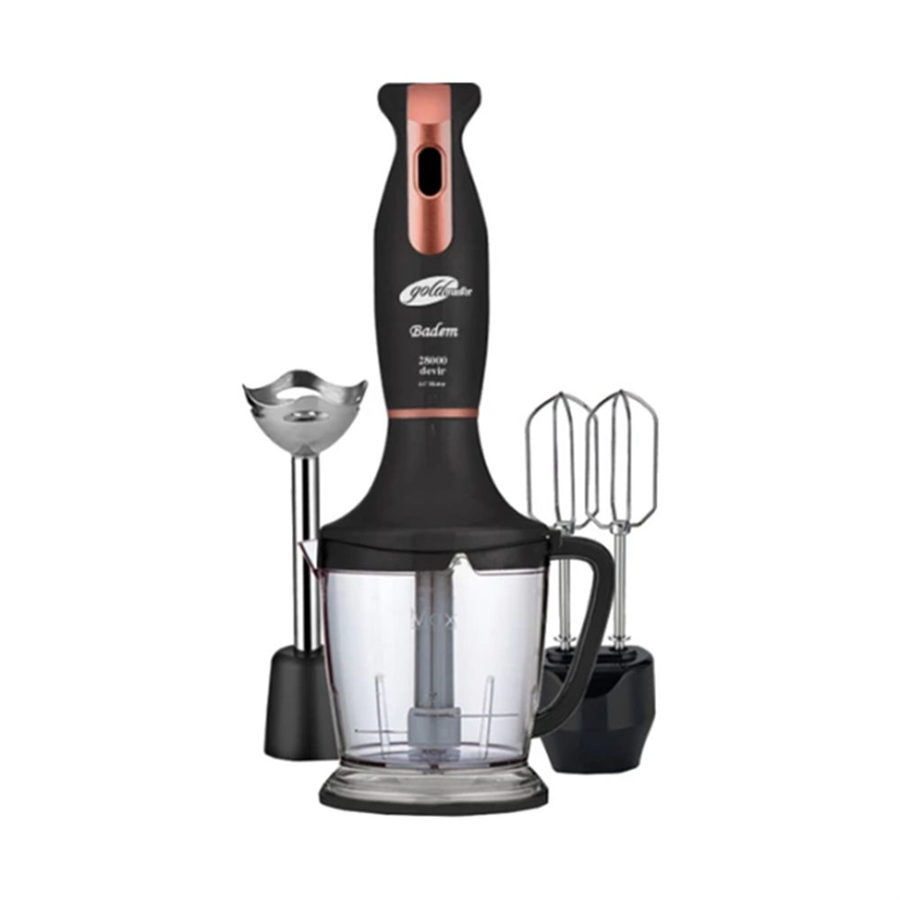 GOLDMASTER GM 7234S BADEM BLENDER SET SİYAH