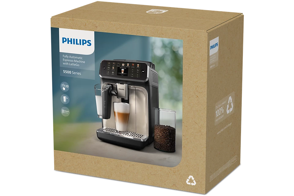 Philips LatteGo EP5547/90 Tam Otomatik Espresso Makinesi