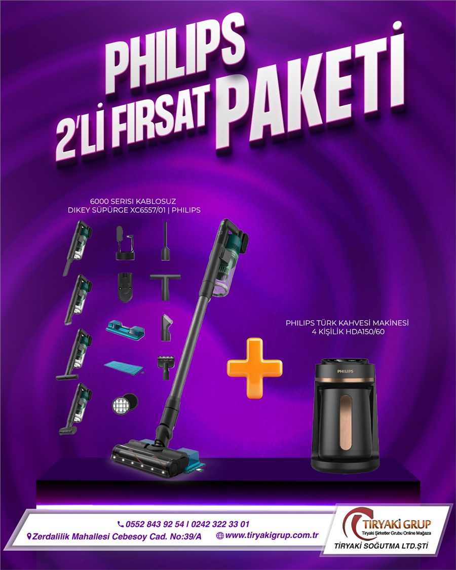 PHİLİPS XC6557/01 + HDA150 KAHVE MAKİNESİ