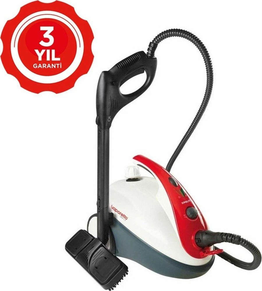 POLTI Vaporetto Smart 30 R Kırmızı Buharl Buharlı Temizlik