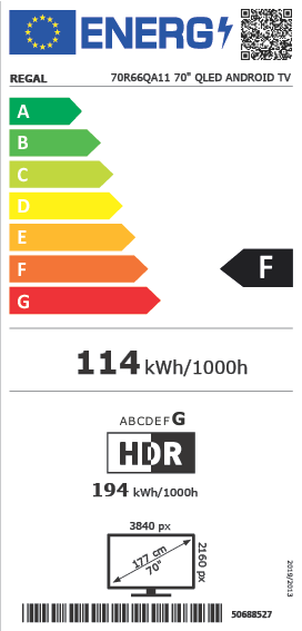 REGAL 70R66QA11 70