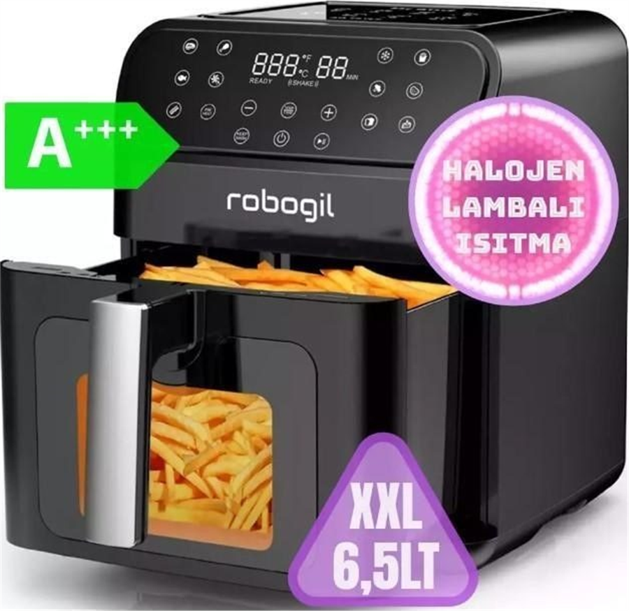 Robogil AF-19D Airfryer XXL 6,5Lt Halojen Mutfak