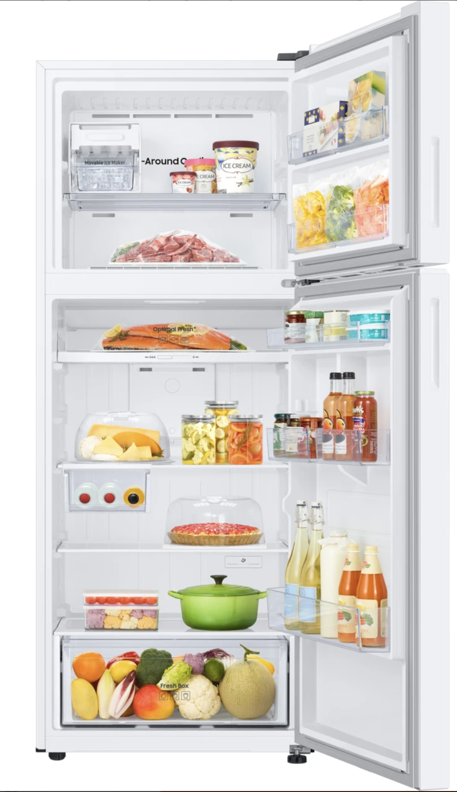 SAMSUNG İKİ KAPILI RT47CG6636WW/TR 465 LT