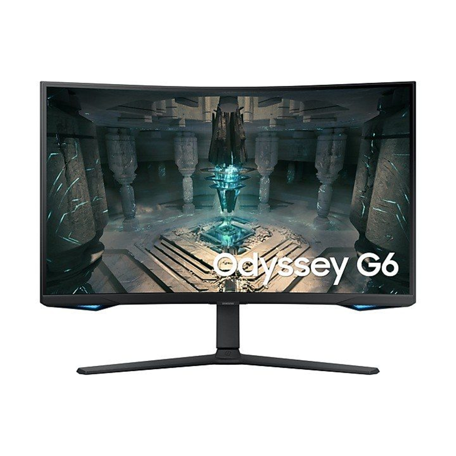 SAMSUNG LS32BG652EUXUF QHD 82 CM - GAMİNG MONİTÖR - KAVİSLİ EKRAN - HDR 10 - 0.01 MS TEPKİME SÜRESİ - 240 HZ EKRAN - 2 HDMI - OTOMATİK BAĞLANTI