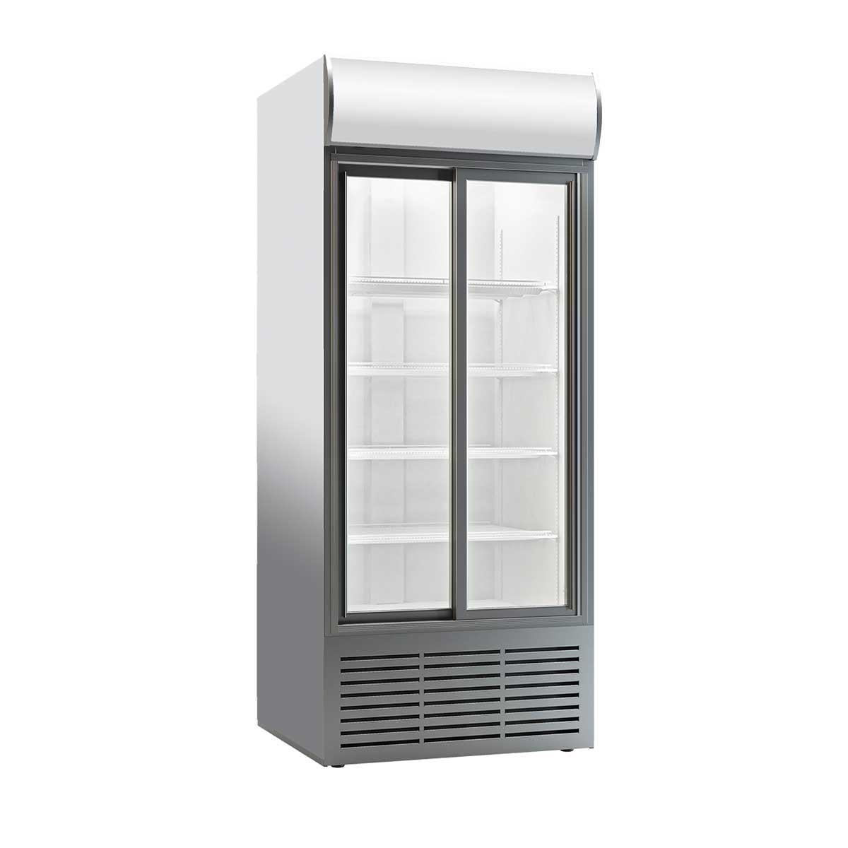 Şenocak S900 SC DD Ticari Tip Dikey Çift Sürgü Kapılı Şişe Soğutucu