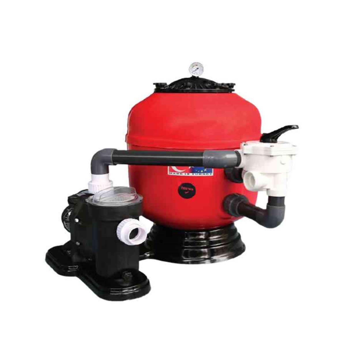 Atlaspool Polyester Filtrasyon Ünitesi Yandan Vanalı