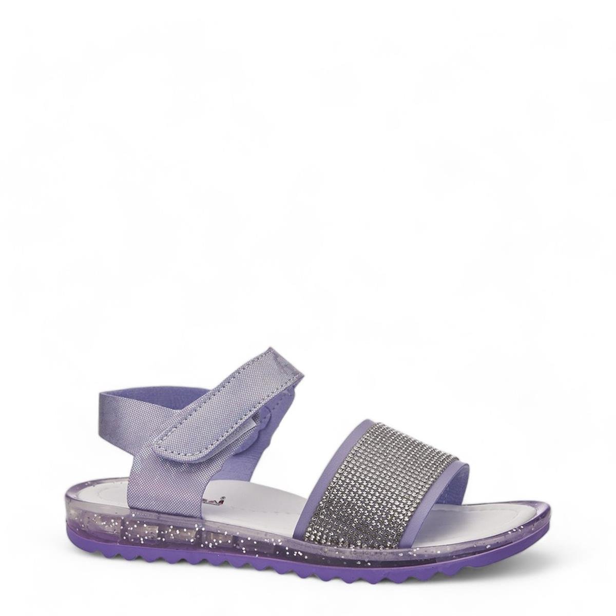 ARZEN_F_SANDALET_015 2_LİLA_SİMLİ_TAŞLI