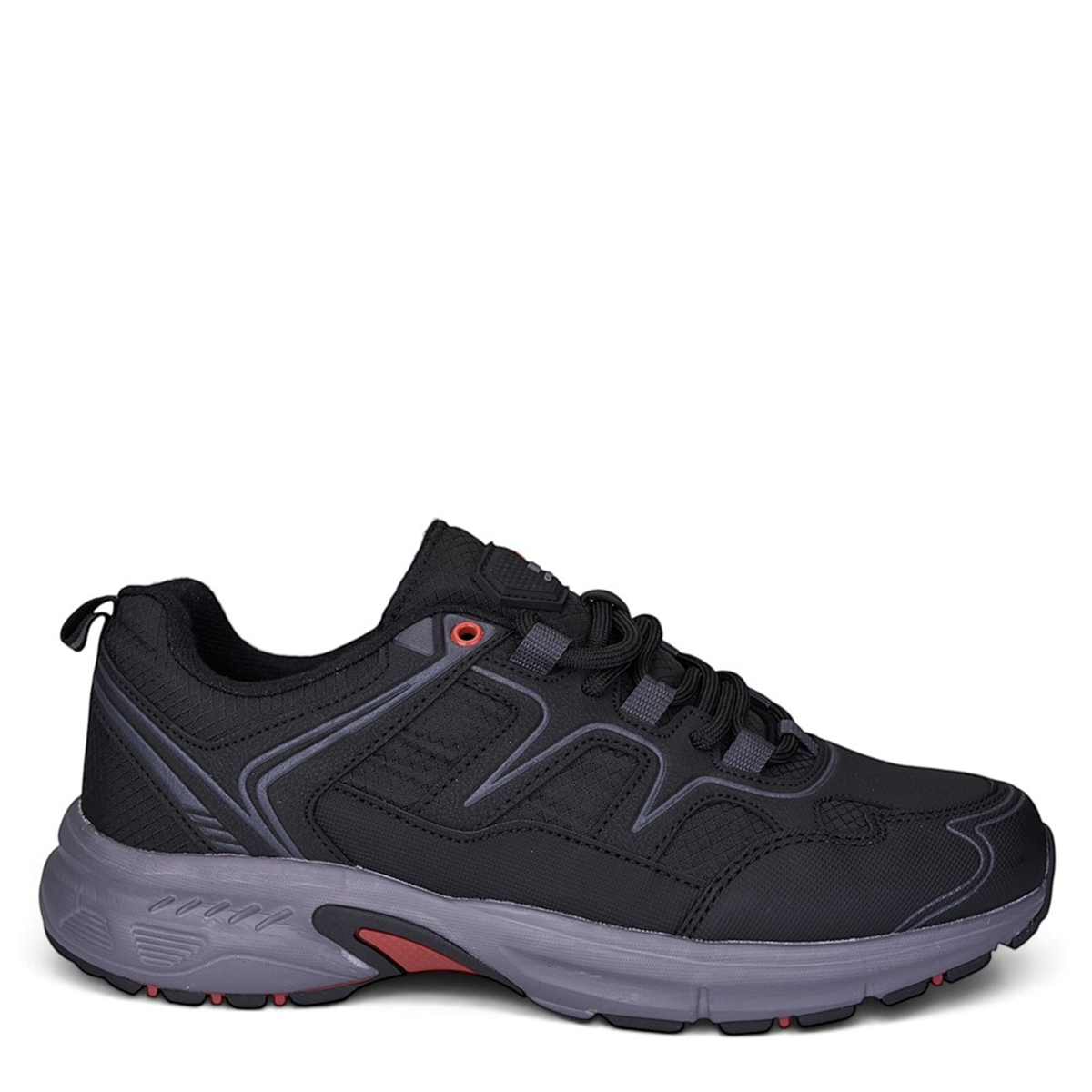 BOULDER_M_SPOR 9285 SİYAH_KIRMIZI