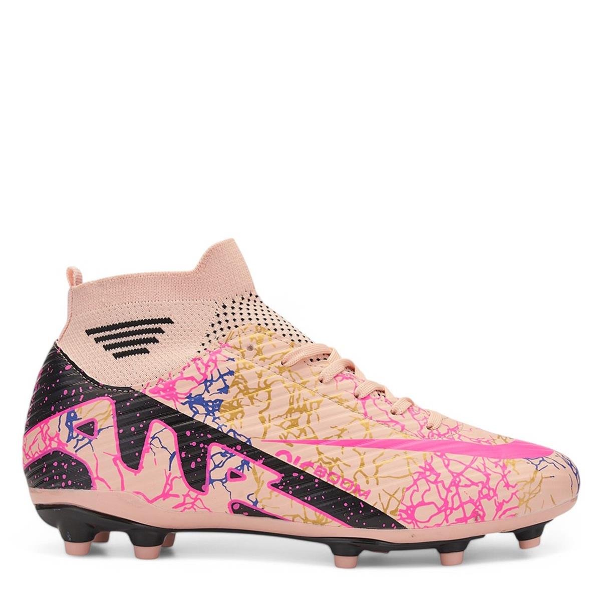 LALİGA_M_K.R_565 SOMON_SİYAH_DESENLİ