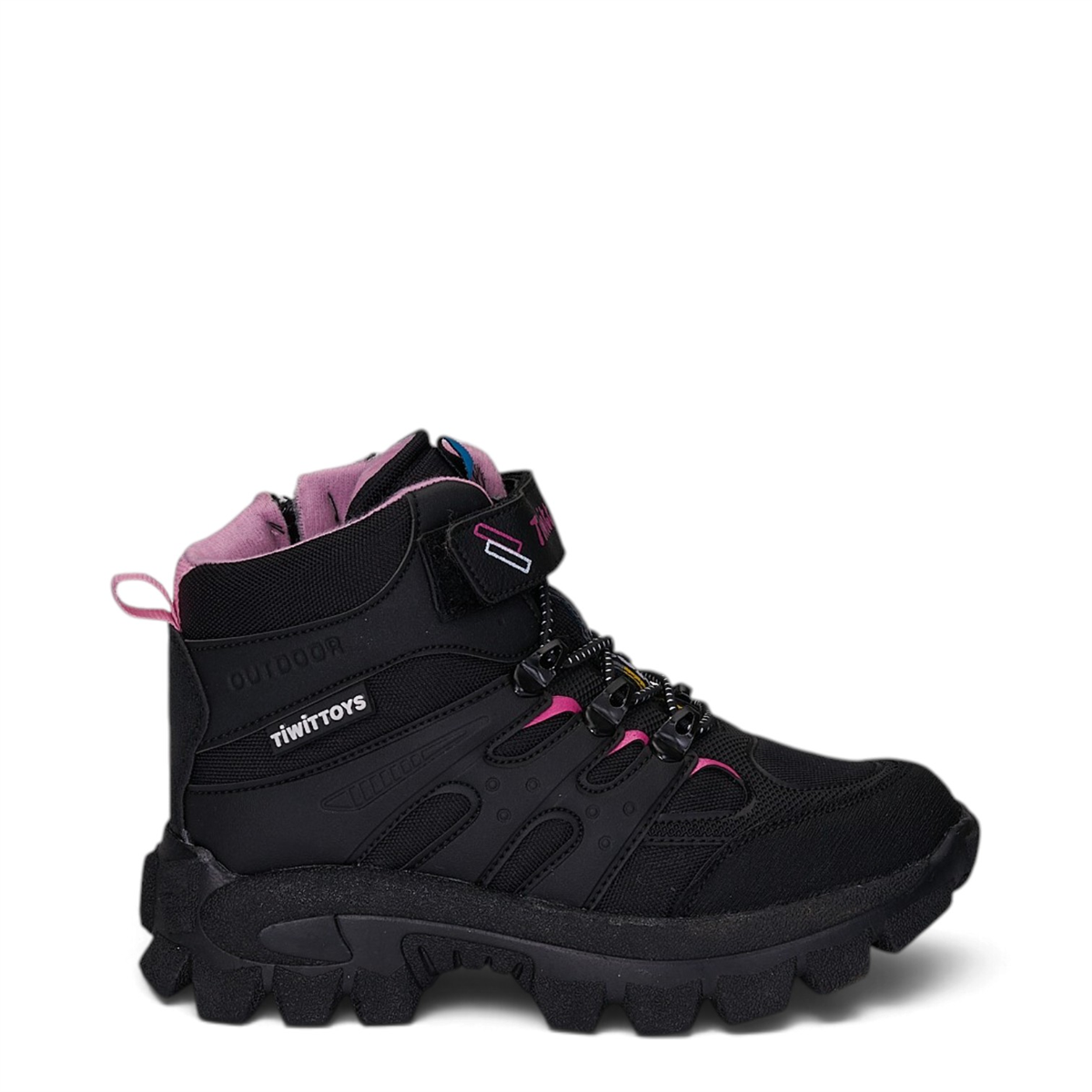 TİWİTTOYS_F_BOT 1055 SİYAH_FUŞYA