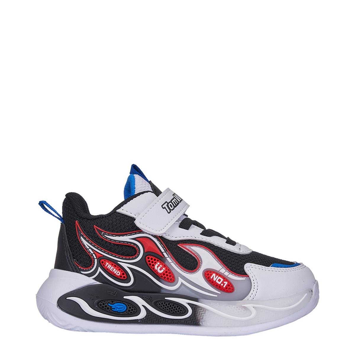 TOMWİNS_F_SPOR_ANRK 015 5_BEYAZ_SAKS_KIRMIZI