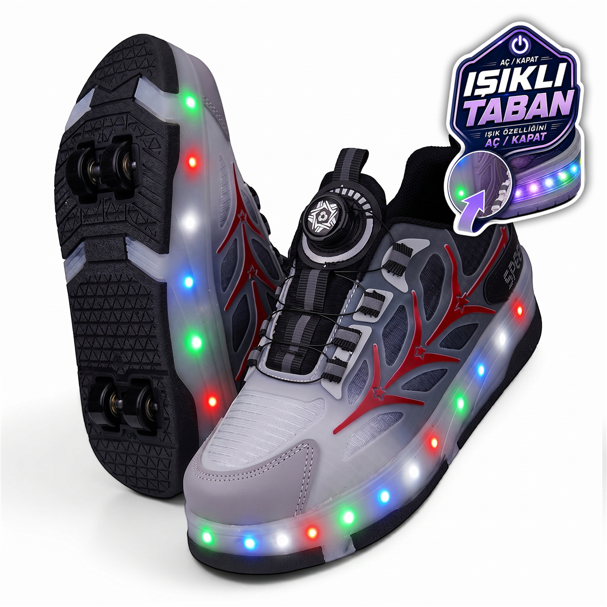 TWİNGERS_G_SPOR_PATEN 003 SİYAH_KIRMIZI