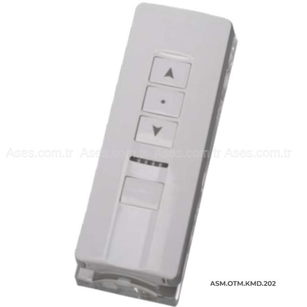 AksimoASM.OTM.KMD.202Aksimo 5 Kanallı Panjur Kumandası (ASM-101 Alıcı Uyumlu)
