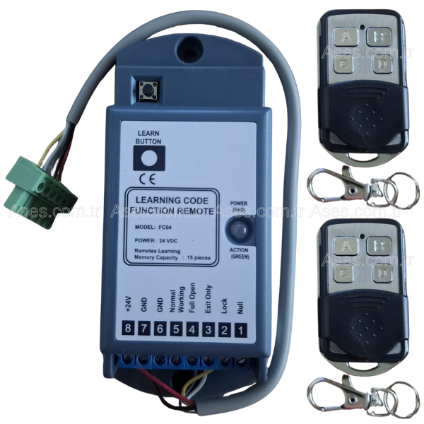 MassproASE.ILC.KMD.KA02Masspro Fotoselli Kapı Kablosuz Konum Anahtarı -  Fonksiyon Seçici Konum Anahtarı