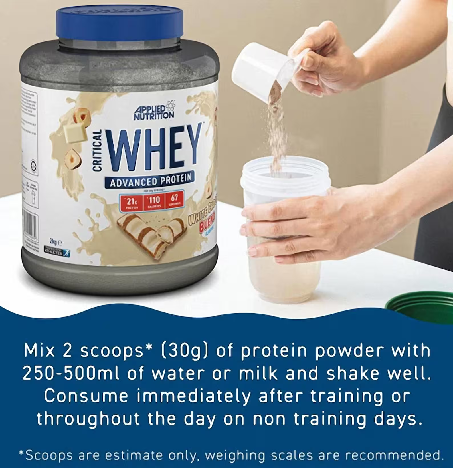 Applied Nutrition Whey Protein Tozu 2000 gr